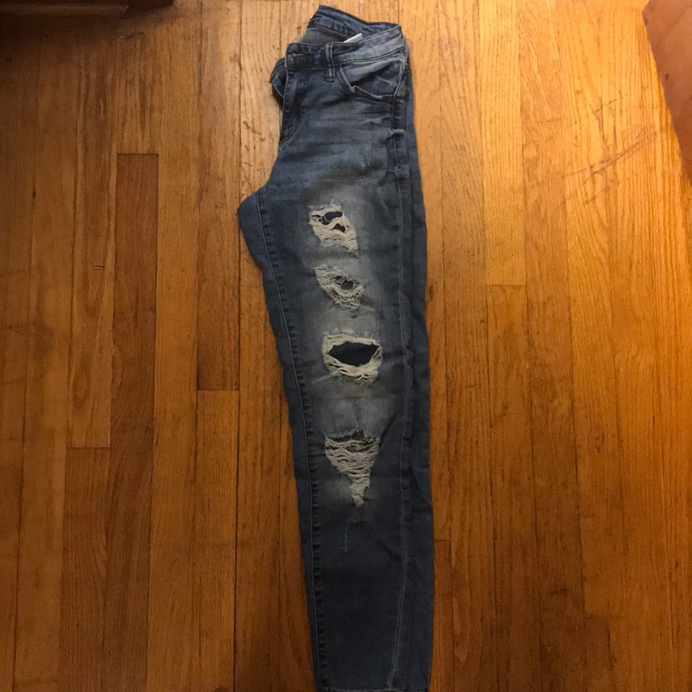 KanCan Ripped skinny Jeans!